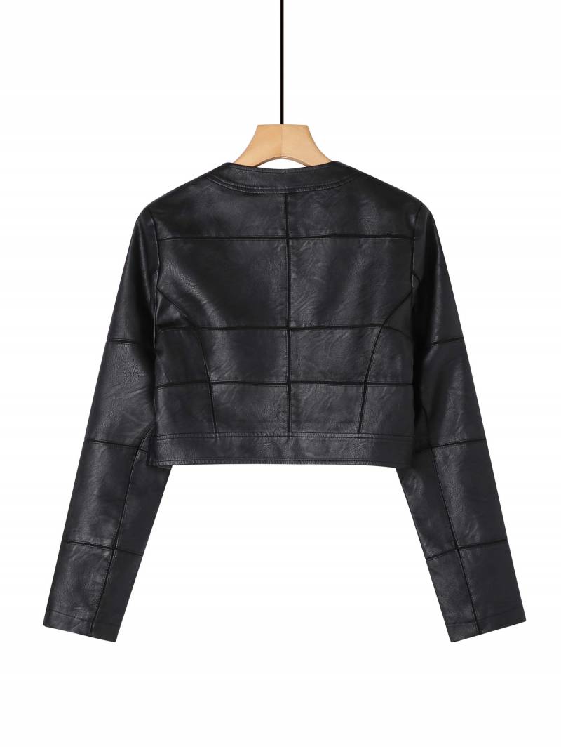 Women's leather jacket