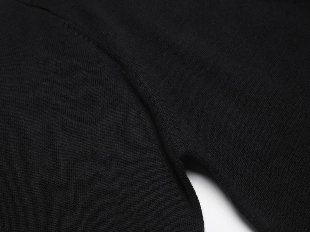 Men's knit sweater-Black