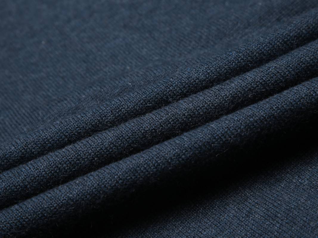 Men's knit sweater-Grey blue