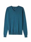 Men's knit sweater-Mel blue