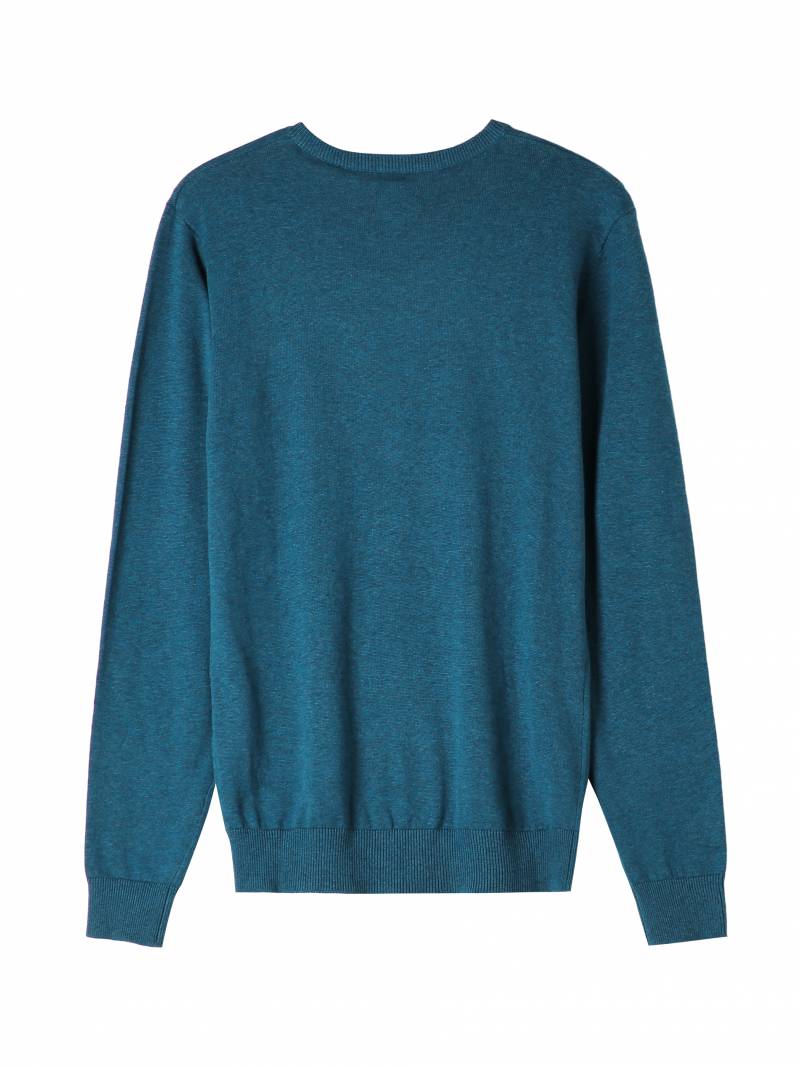 Men's knit sweater-Blue