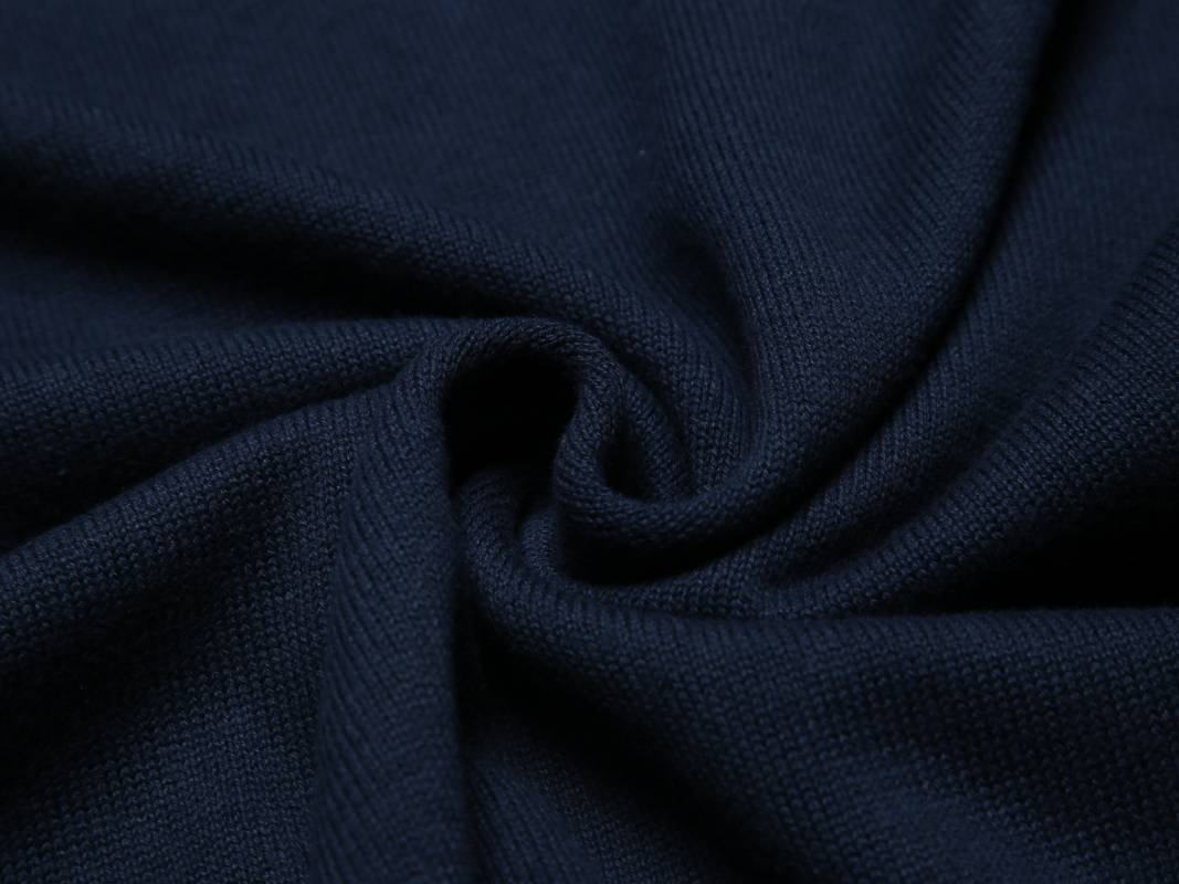 Men's knit sweater-Dk.blue