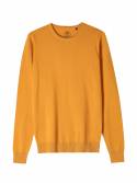 Men's knit sweater-yellow
