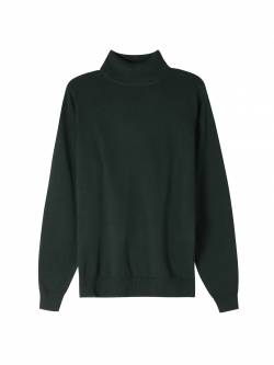 Men's knit sweater-hemp.green