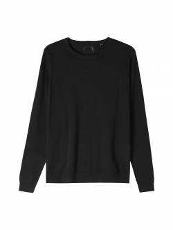 Men's knit sweater-black
