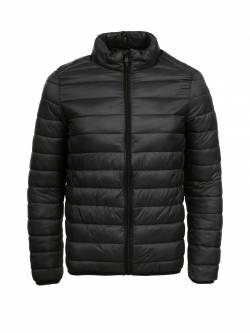 Plus size men's lightweight jackets-black