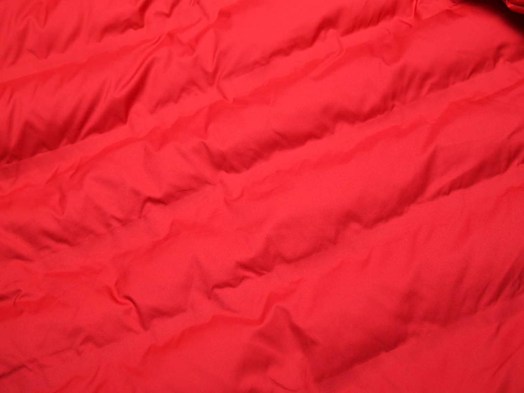 Women's puff jacket-red