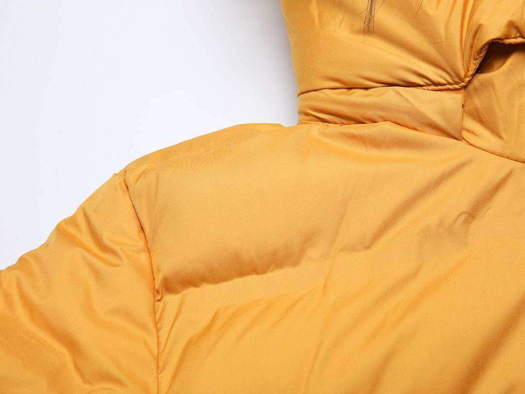 Women's puff jacket-yellow