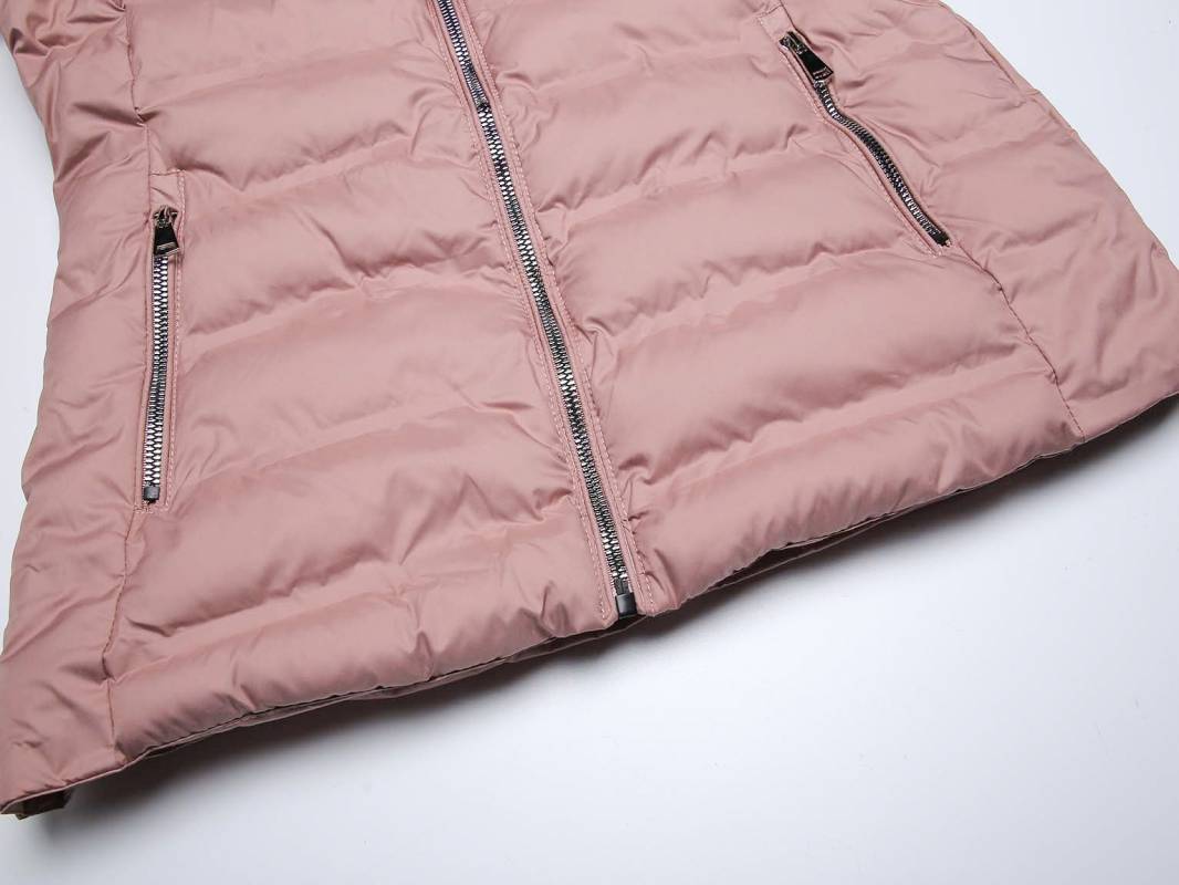 Women's puff jacket-pink