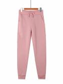Women's knitted trousers-pink