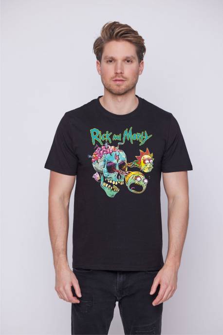 Men's T-shirts-Rick & Morty