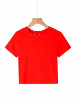 Women's Slim Cropped T-shirts