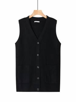 Women's cardigan vest