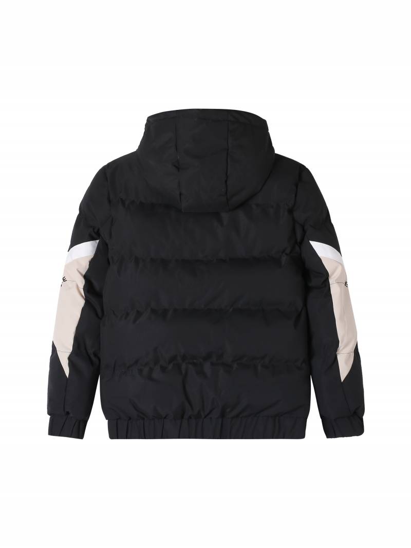 Boy's down jacket with hood