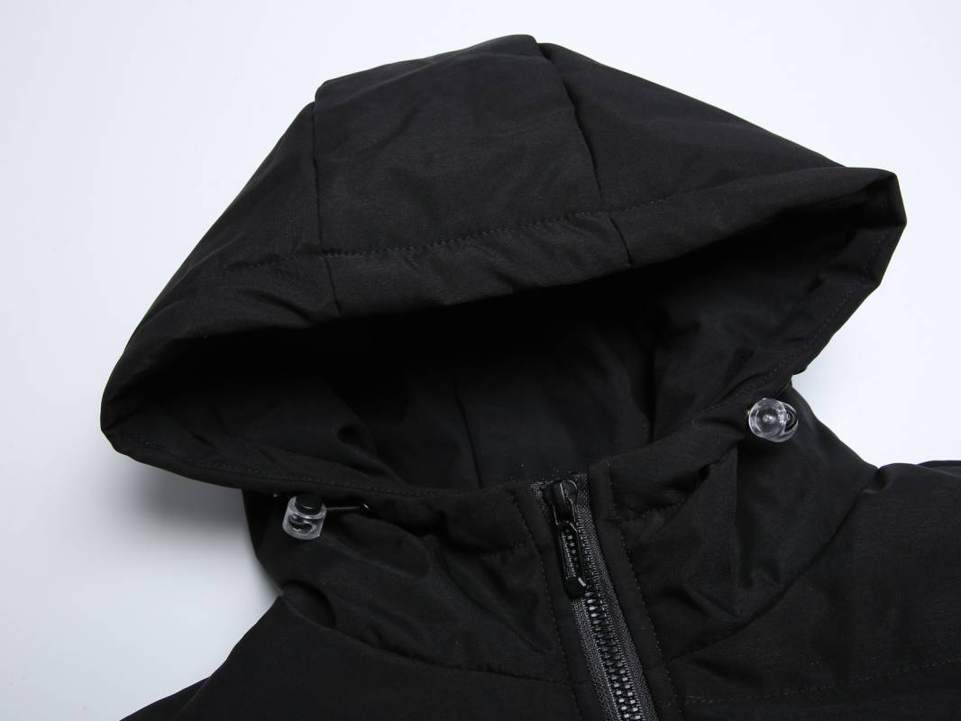 Boy's down jacket with hood