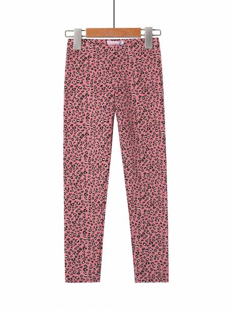 Girl's leggings-Leopard print