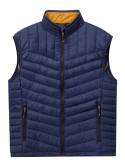 Plus size men's lightweight padded vest