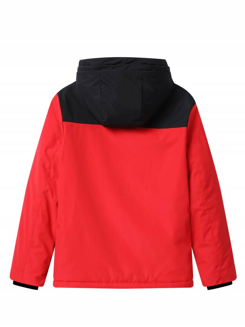 Boy's puffer jacket with hood