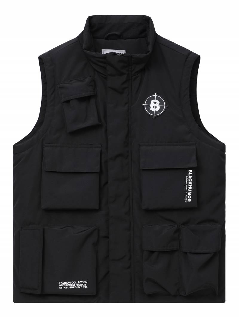 Men's sporty cargo vest