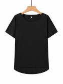 Women's basic cotton T-shirts