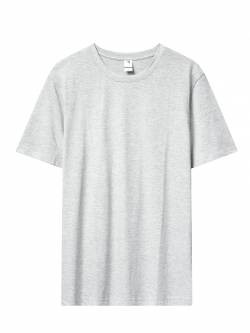Plus size men's cotton T-shirts