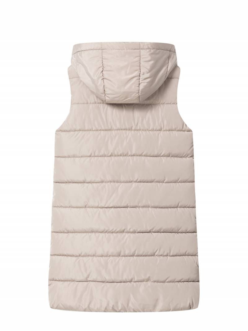Women's long puffer vest