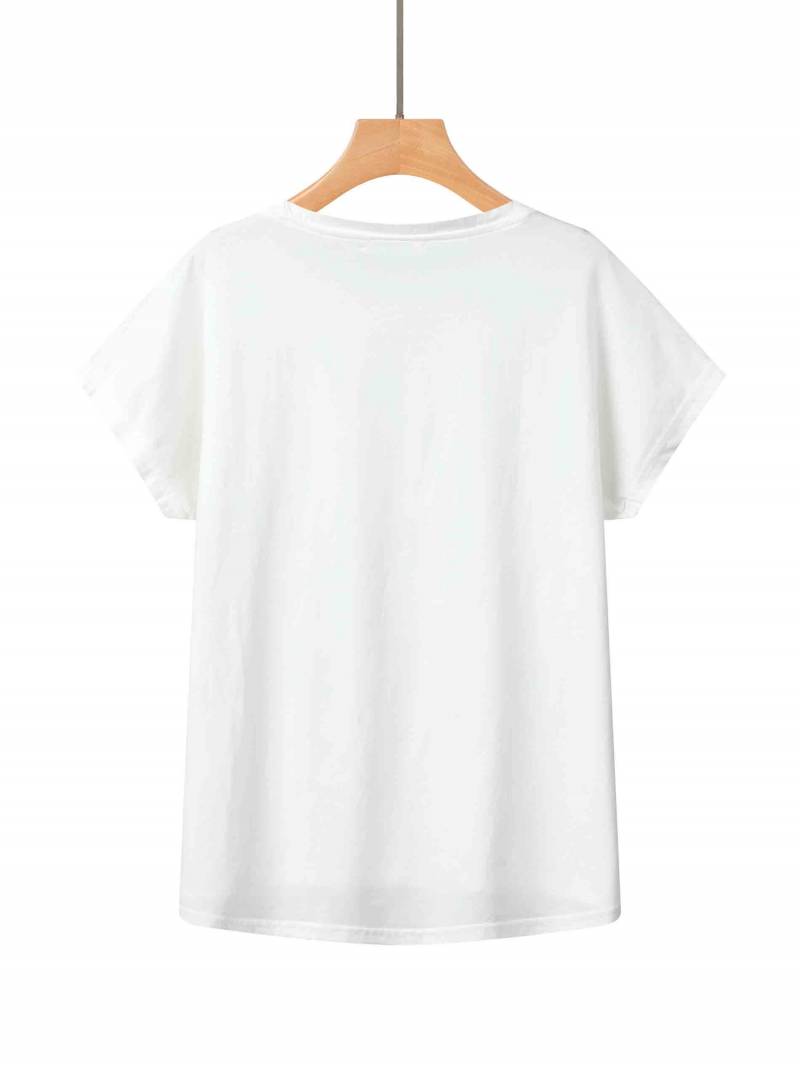 Plus size cotton T-shirts