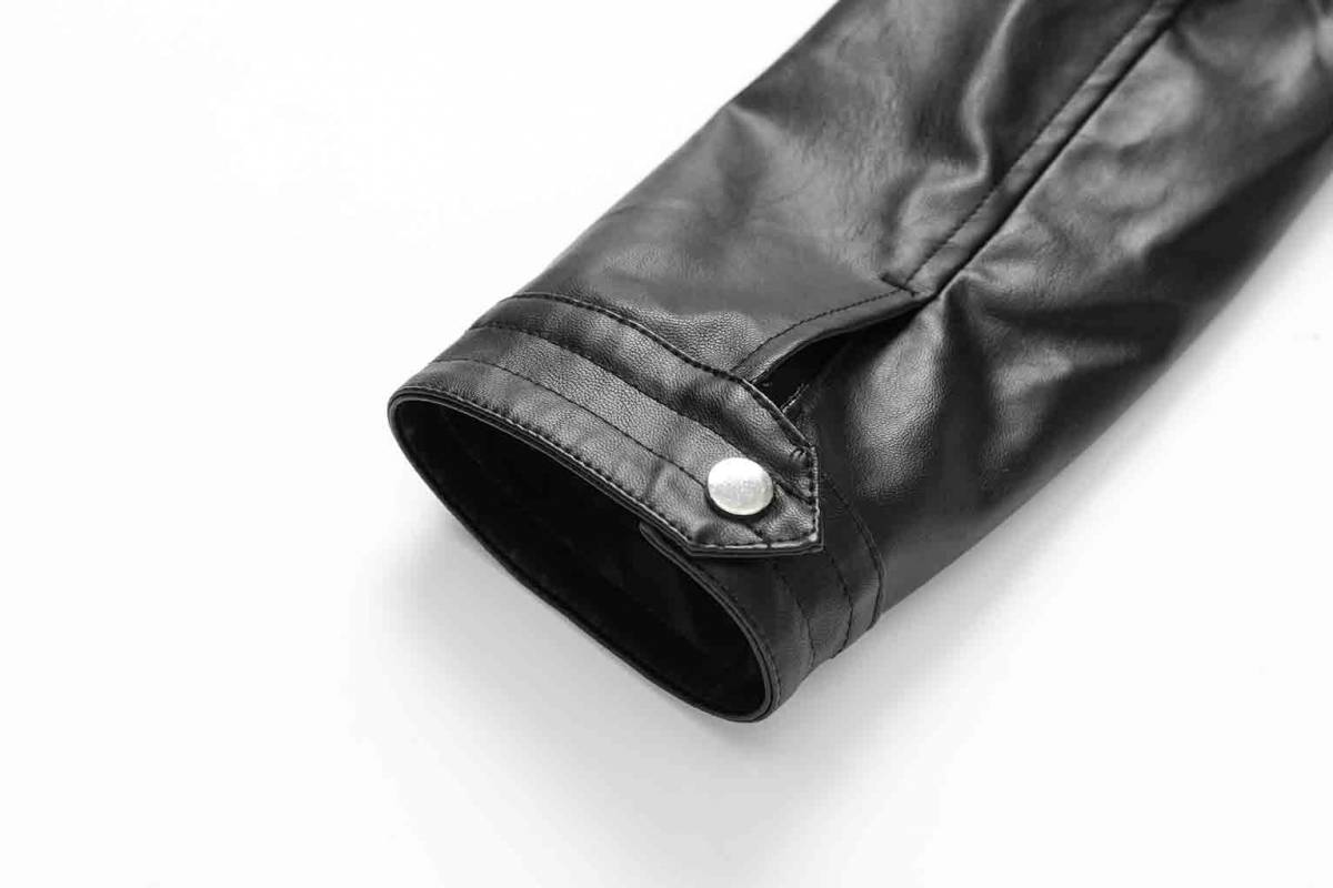 Plus size men's leather jackets