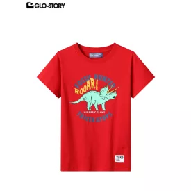 Boy's knitted short-sleeve T-shirt