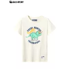 Boy's knitted short-sleeve T-shirt