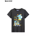 Boy's knitted short-sleeve T-shirt