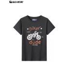 Boy's knitted short-sleeve T-shirt