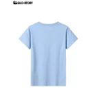 Boy's knitted short-sleeve T-shirt