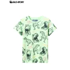 Boy's knitted short-sleeve T-shirt