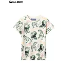 Boy's knitted short-sleeve T-shirt