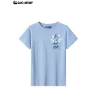 Boy's knitted short-sleeve T-shirt