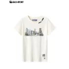 Boy's knitted short-sleeve T-shirt