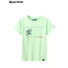 Boy's knitted short-sleeve T-shirt