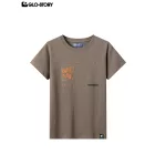Boy's knitted short-sleeve T-shirt