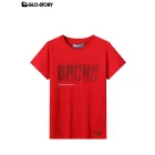 Boy's knitted short-sleeve T-shirt