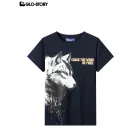 Boy's knitted short-sleeve T-shirt