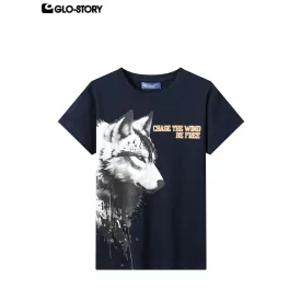 Boy's knitted short-sleeve T-shirt