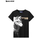 Boy's knitted short-sleeve T-shirt