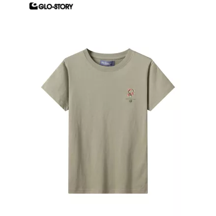 Boy's knitted short-sleeve T-shirt