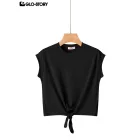 Girls knitted T-shirt