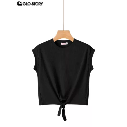 Girls knitted T-shirt