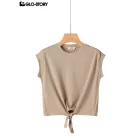 Girls knitted T-shirt