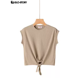 Girls knitted T-shirt