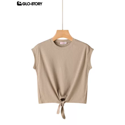 Girls knitted T-shirt