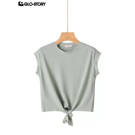 Girls knitted T-shirt